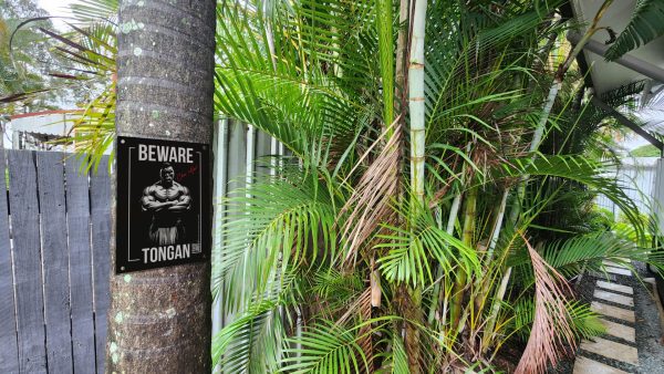 Beware Tongan Sign - Image 2