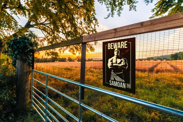 Beware Samoan Sign - Image 3