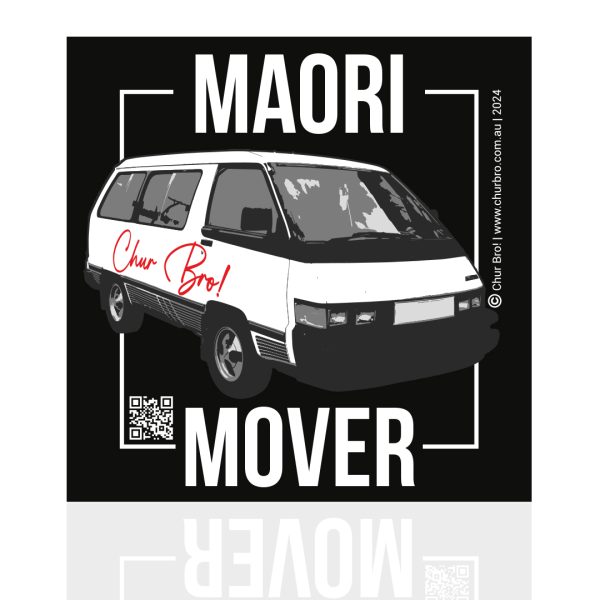 Maori Mover Bumper Sticker <br>BUY 1 GET 1 FREE (LIMITED OFFER)</br>