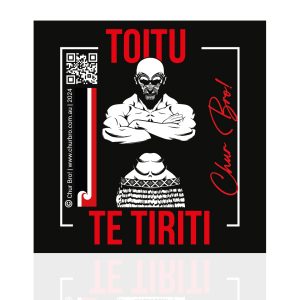 Toitu Te Tiriti Bumper Sticker V1<br>BUY 1 GET 1 FREE (LIMITED OFFER)</br>